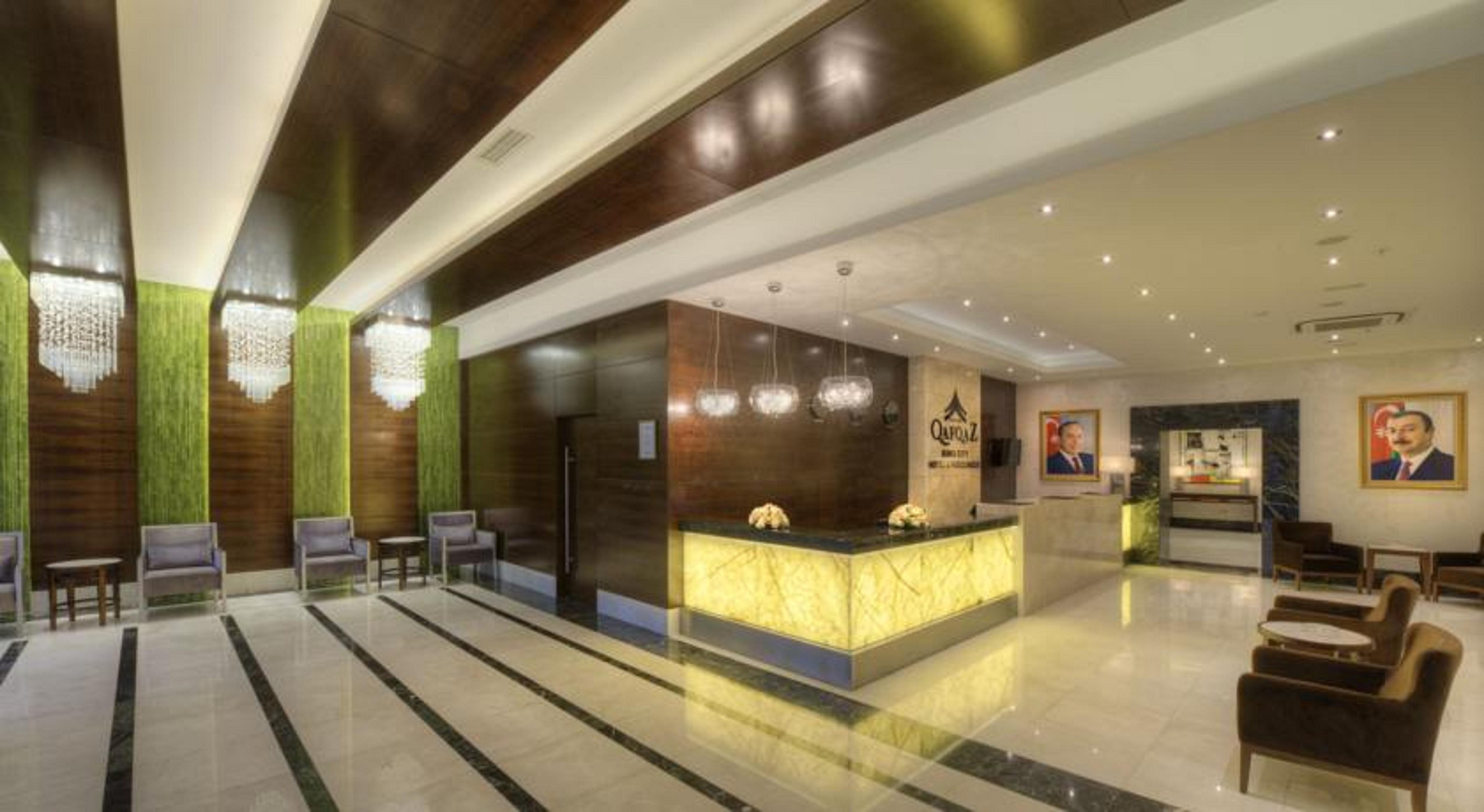 Отель QafqaZ Baku City Hotel&Residence Экстерьер фото