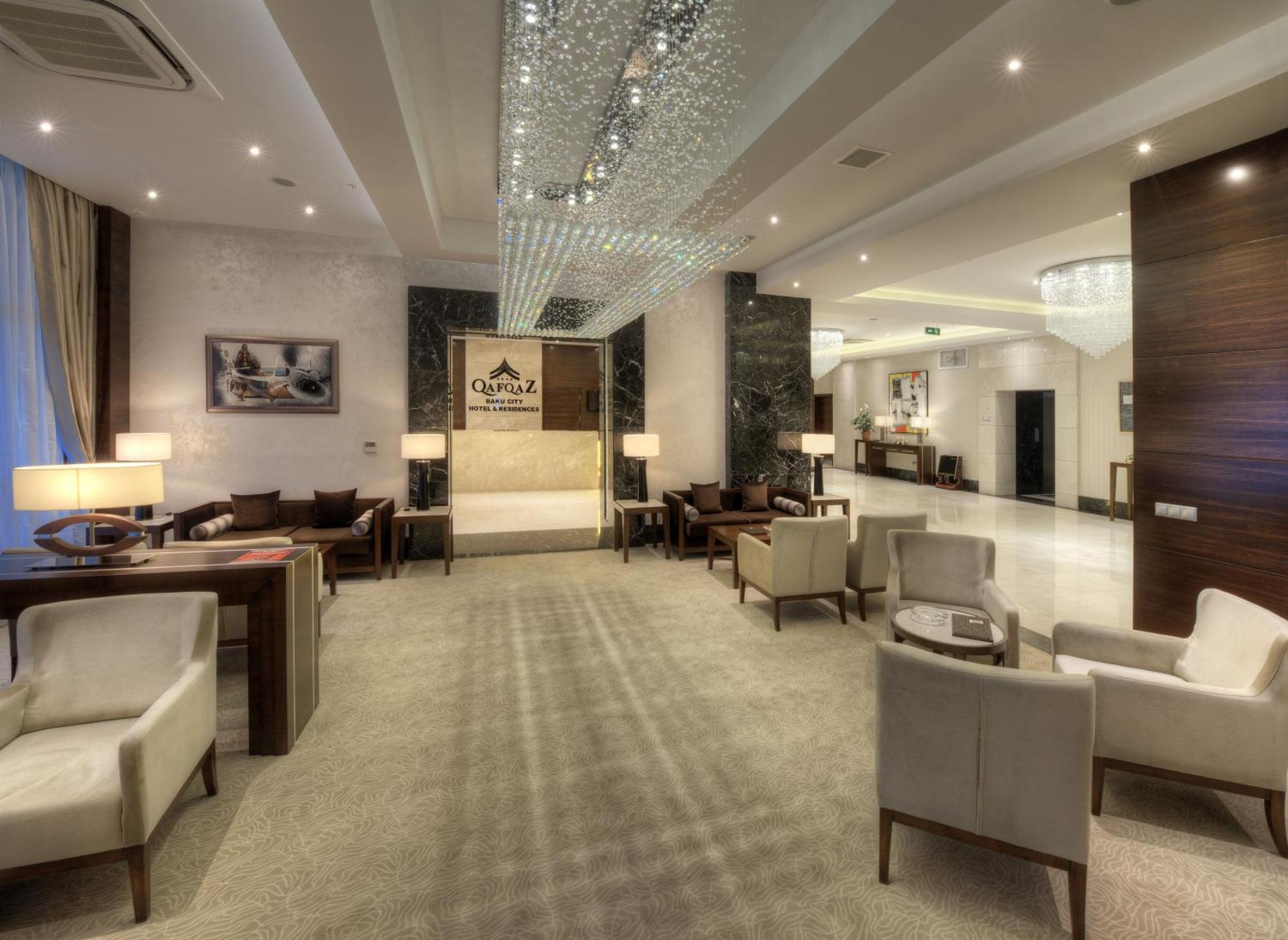 Отель QafqaZ Baku City Hotel&Residence Экстерьер фото